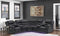Aleyna Sectional - Black