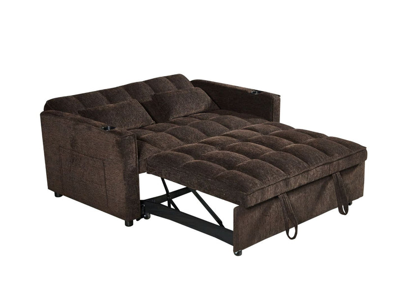 Mateo Sofa Bed - Brown