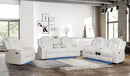 Izara 3pc Recliner Set - White
