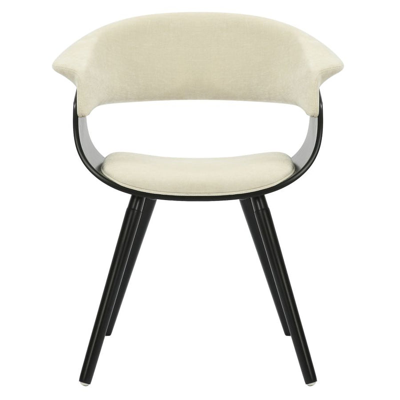 Bethany Accent Chair - Beige/Black - The Fine Furniture