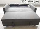 Caroline Pullout Sofa Bed - Dark Grey - The Fine Furniture