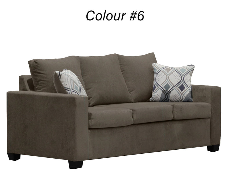 Cosmo 3Pc Sofa Set - Grey/Beige/Red/Brown - The Fine Furniture