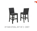 River Bar Stool - Beige/Blue/Grey - The Fine Furniture