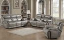 Kaiden 3pc Recliner Sofa Set - Light Grey