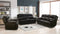 Kaiden 3pc Recliner Sofa Set - Black