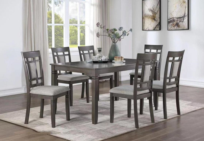 Santiago 7pc Dining Set - Grey