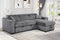 Leslie Sectional Sofa Bed - Grey