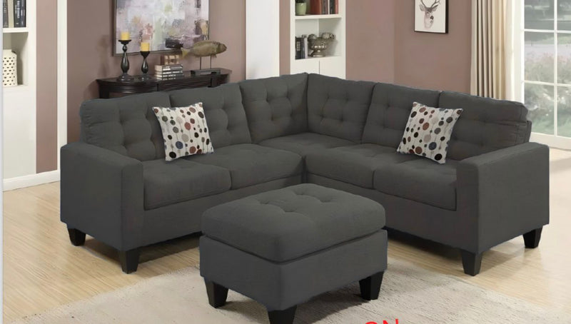 Liliana Sectional - Grey