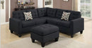 Liliana Sectional - Black