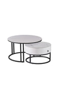 Miguel Coffee Table - White - The Fine Furniture