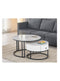Miguel Coffee Table - White - The Fine Furniture
