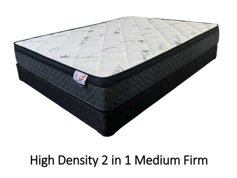 High Density Medium Firm Pillow Top Mattress - The Fine Furniture