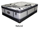 Natural hybrid Foam Enchased Latex Pillow Top Mattress - The Fine Furniture