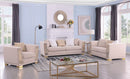 Elise Sofa Set - Beige - The Fine Furniture