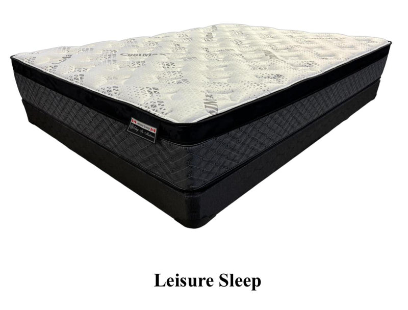 Leisure Sleep Foam Encased Gel Pillow Top Mattress - The Fine Furniture