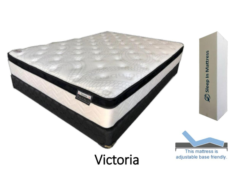 Victoria Foam Encased Pillow Top Mattress