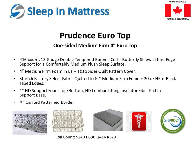 Prudence Pillowtop Mattress
