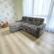 Cohen Sectional - Grey Corduroy