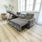 Cohen Sectional - Grey Corduroy