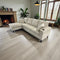 Desmond Sectional - Beige Corduroy