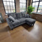 Eduardo Sectional - Grey Corduroy