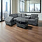 Arcadia Sectional - Grey - The Fine Furniture