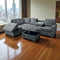 Arcadia Sectional - Grey - The Fine Furniture
