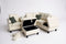 Angelo Sectional - Cream Leather
