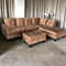 Aziel Sectional - Brown - The Fine Furniture
