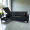 Desmond Sectional - Black Fabric