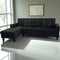 Desmond Sectional - Black Fabric