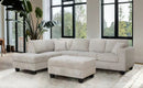Berman Sectional - Beige - The Fine Furniture