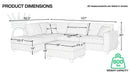 Berman Sectional - Beige - The Fine Furniture