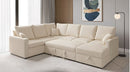 Denison Sectional Sofa Bed - Beige - The Fine Furniture