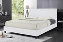 Yiree Bedframe - White Leather- Single /Double/Queen/King - The Fine Furniture