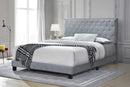 Vasagle Bedframe - Grey - Single/ Queen/ King - The Fine Furniture