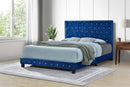 Vasagle Bedframe - Blue - Single/ Queen / King - The Fine Furniture
