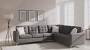 Liam 4pc Sectional Sofa Set - Grey - The Fine Furniture