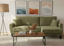 Vespera Sectional Sofa Bed - Green - The Fine Furniture