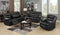 Malone Recliner Set - Black