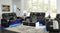 Romania Recliner Set - Black