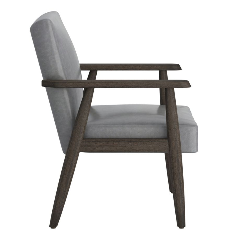 Elazar Accent Chair - Grey - The Fine Furniture