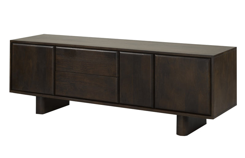 Presley 63" TV Stand - Dark Walnut