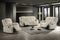 Cassandra Recliner Set - Cream - The Fine Furniture