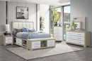 Catalina Bedroom Set - Double/ Queen/ King - Natural White