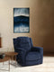 Justin Recliner Chair - Blue