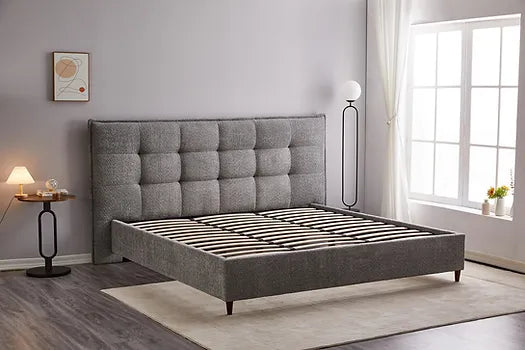 Aisling Bed- Queen/King - Grey