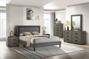 Shimon Bedroom Set - Grey - Double/ Queen/ King - The Fine Furniture