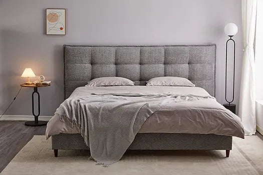 Aisling Bed- Queen/King - Grey