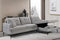 Ajax Sectional With Storage - Grey - The Fine Furniture